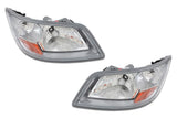 Headlights Chrome Set Hino 2006-2010 145 165 185 2006-2010 238 258 268 338