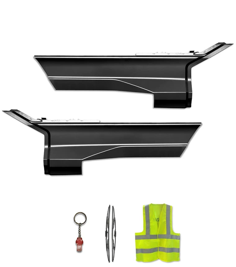 Front Step Fairing Panels with Brackets Set 2022+ Kenworth T680 Next Gen