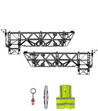 Brackets for Front Step Fairing Panels Set 2022+ Kenworth T680 Next Gen
