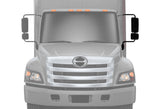 Mirror Back Cover Black Driver 2008-2021 Hino 238 258 268 338