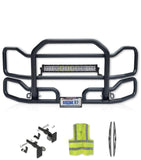 Front Grille Bumper Guard Large Black 2013-2021 Peterbilt 579