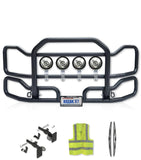 Front Grille Bumper Guard Large Black 2013-2021 Peterbilt 579