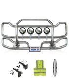 Front Grille Guard Large Chrome 2012-2021 Kenworth T680