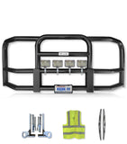Grille Guard Large Black Peterbilt 587