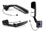 Heated Door Side Mirrors Black Set 2008-2017 Freightliner Cascadia 125 113