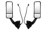 Heated Door Side Mirrors Black Set 2008-2017 Freightliner Cascadia 125 113