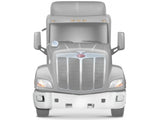 Chrome Plastic Bumper Corner Right Side No Fog Light Hole for Peterbilt 579 -