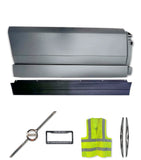 Side Middle Fairing Panel with Rubber Stripe Passenger 2018+ Volvo VNL