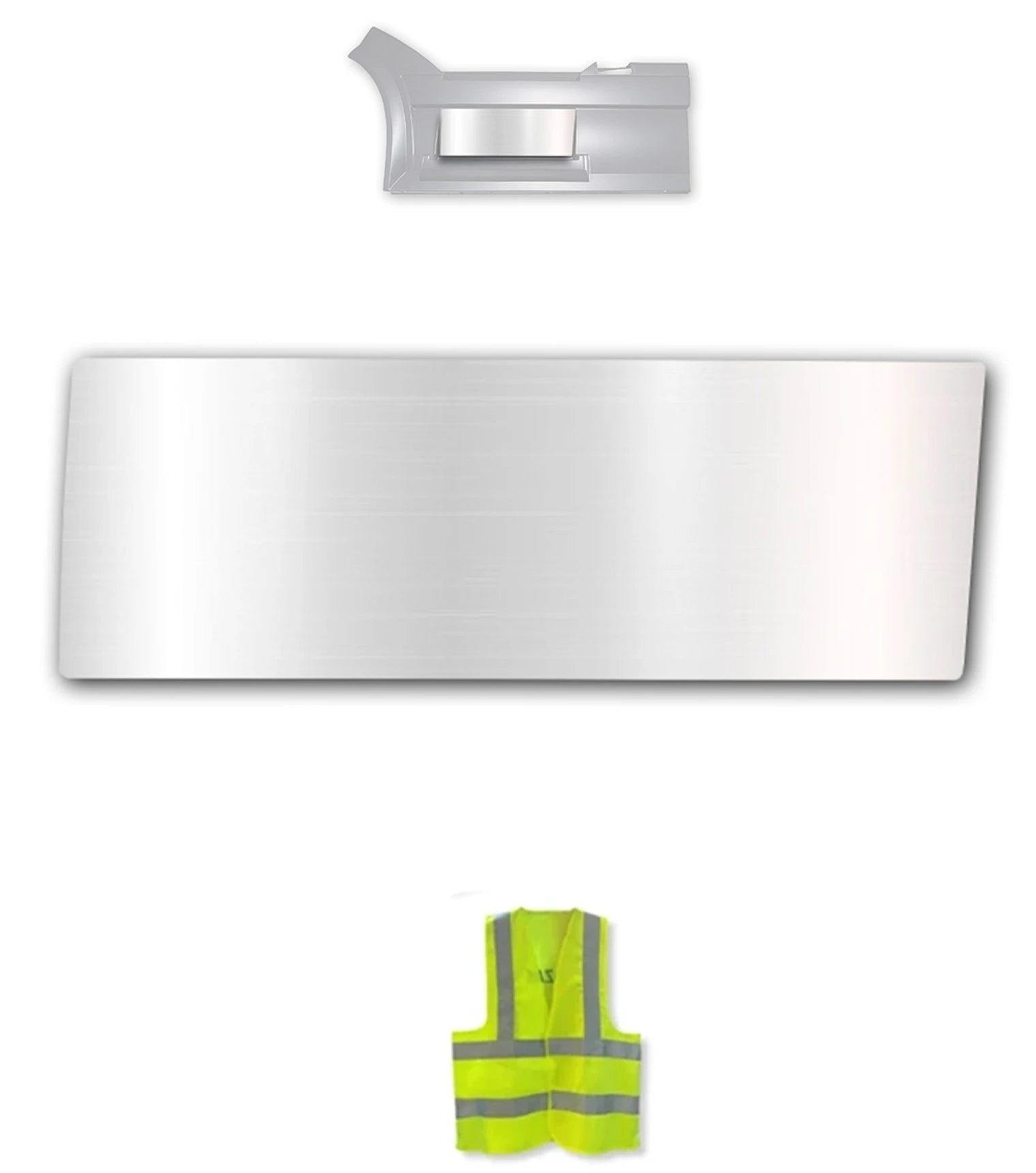 Front Panel Stripe Chrome Trim for Driver Side (8L) 2004-2017 Volvo VNL