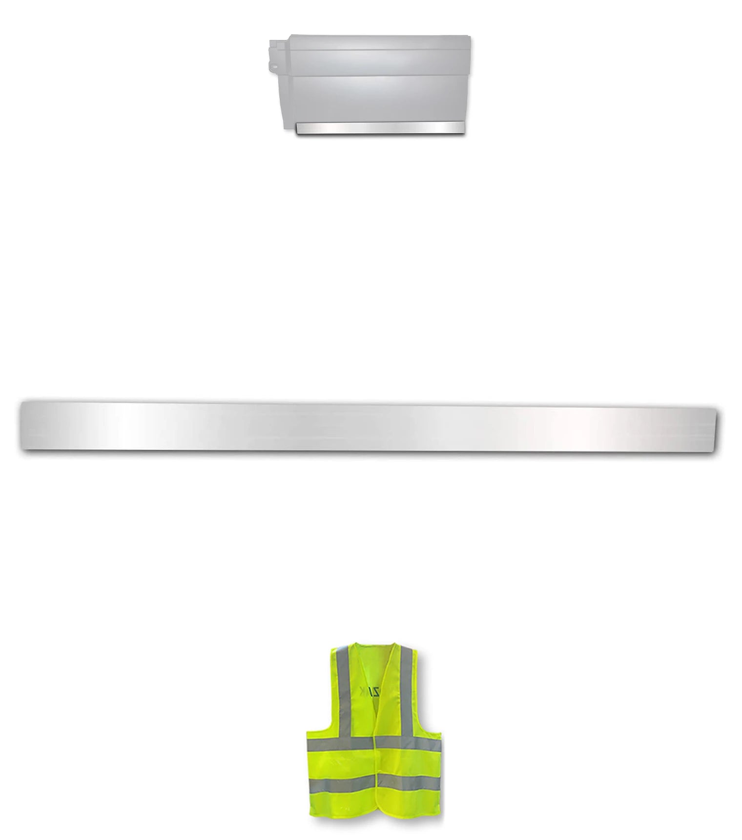 Central Panel Stripe Lower Chrome Trim for Driver Side (11L) 2004-2017 Volvo VNL
