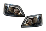 Headlights LED 12V Black Set 2014-2016 Hino