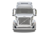 Black Single Bulb Fog Lights Pair Halogen Volvo VNL 2004-2017 -