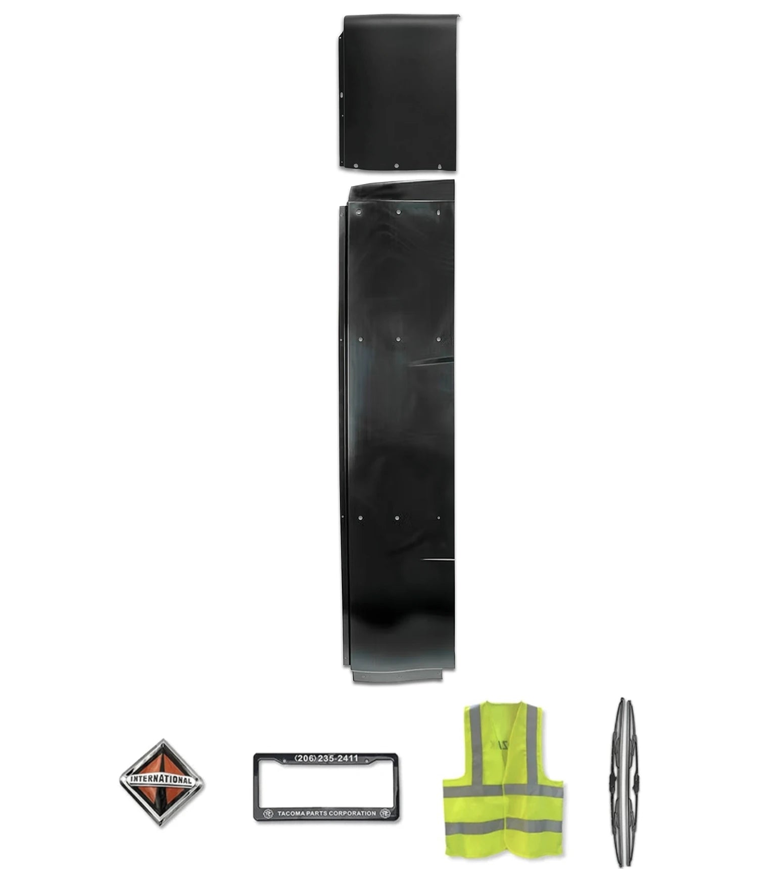 Top and Lower Wind Fairing Cab Extenders Passenger International LT LT625