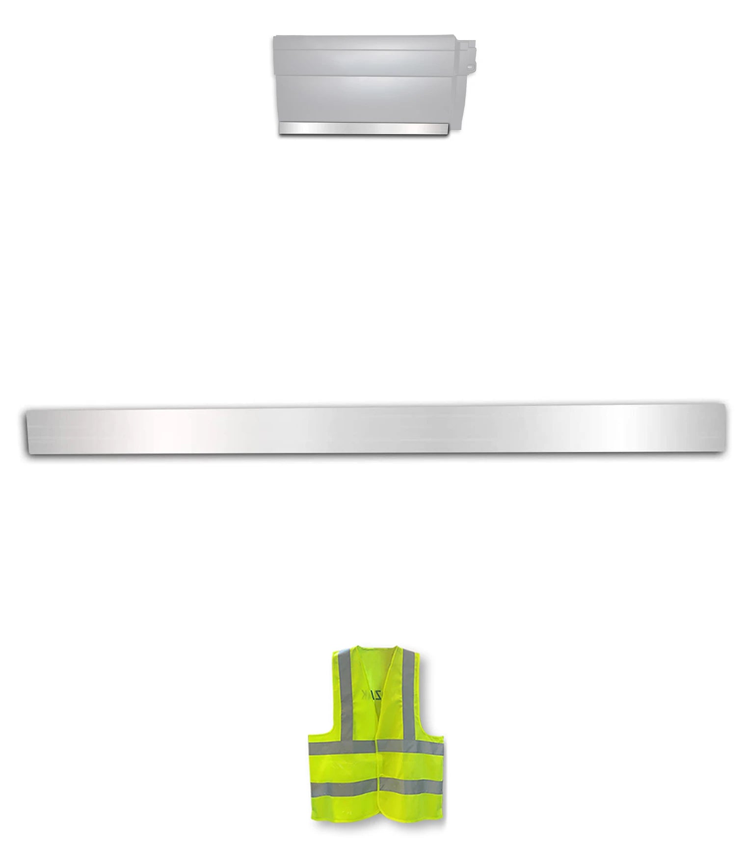 Central Panel Stripe Lower Chrome Trim for Passenger Side (11R) 2004-2017 Volvo VNL