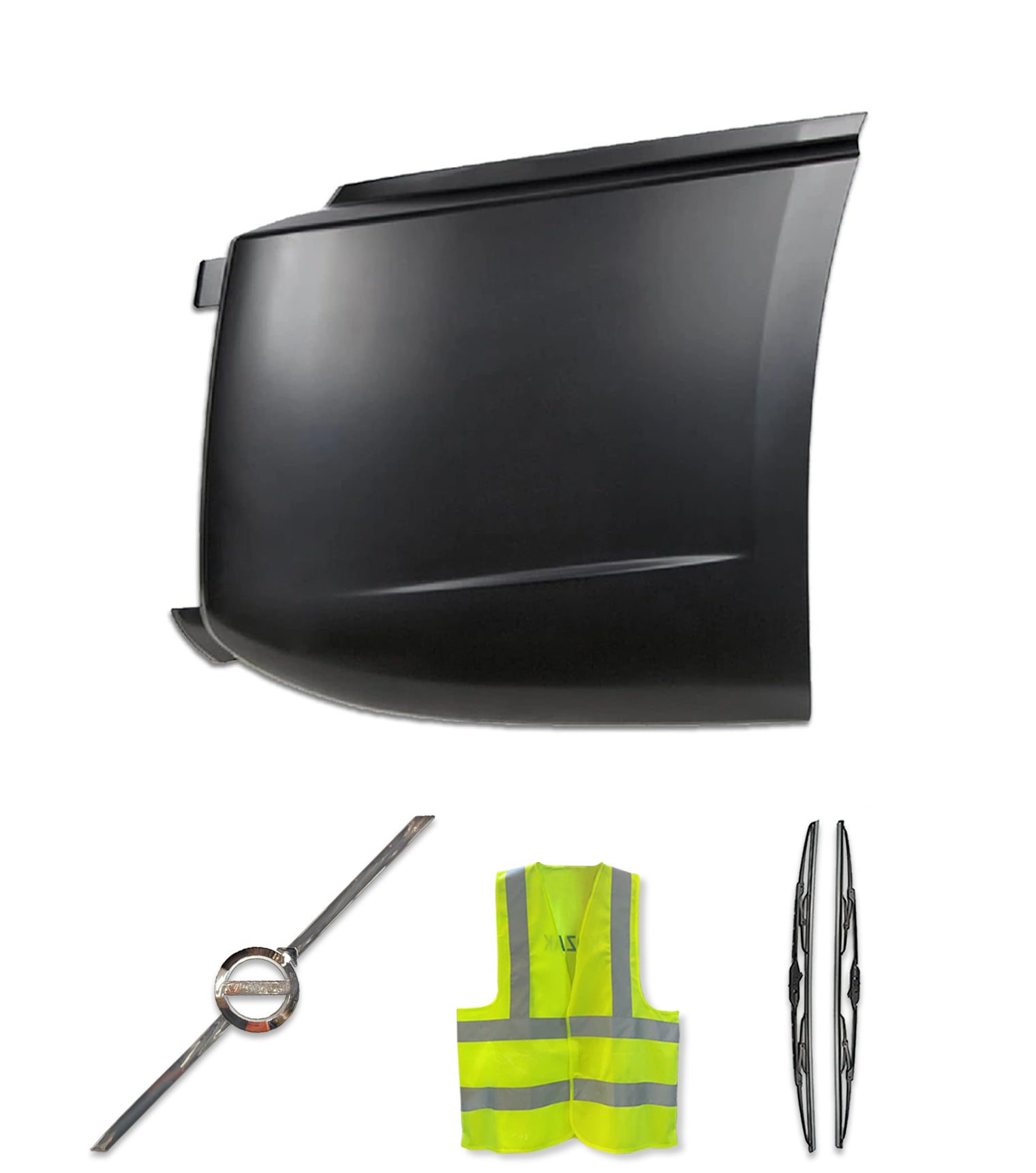 Bumper Corner Cover Plastic Driver 2018+ Volvo VNL VNR