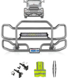 Front Grey Grille Guard Large Kenworth T660