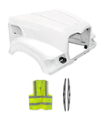 Hood Shell Fiberglass 2002-2007 Mack CV713 Granite