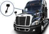Hood Mirror Black Driver 2008-2017 Freightliner Cascadia 125 113