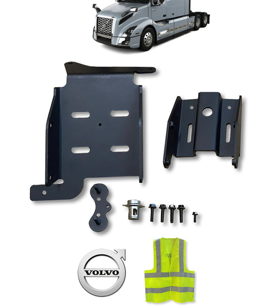 Mounting Bracket Driver Fit Plastic Bumper 2018+ Volvo VNL