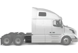 Rear Step Side Fairing Panel Passenger 37" 2004-2017 Volvo VNL