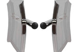 Quarter Fenders Set 24" x 24" Stainless Steel Pair