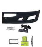 Bumper Extension Corner Black Plastic Driver Kenworth T660