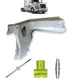 Hood Bracket Inner Big Fiberglass Driver 2004-2017 Volvo VNL