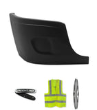 Bumper Corner Outer No Fog Holes Passenger 2008-2017 Freightliner Cascadia 125 113
