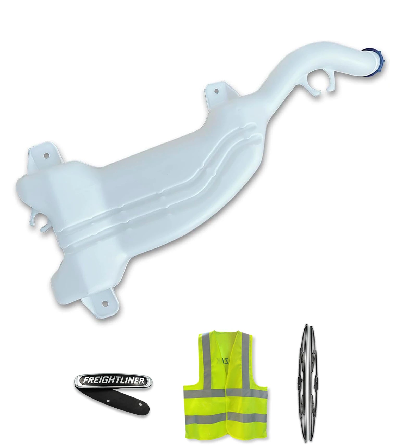 Front Windshield Washer Fluid Reservoir Tank 2008-2012 Freightliner Cascadia