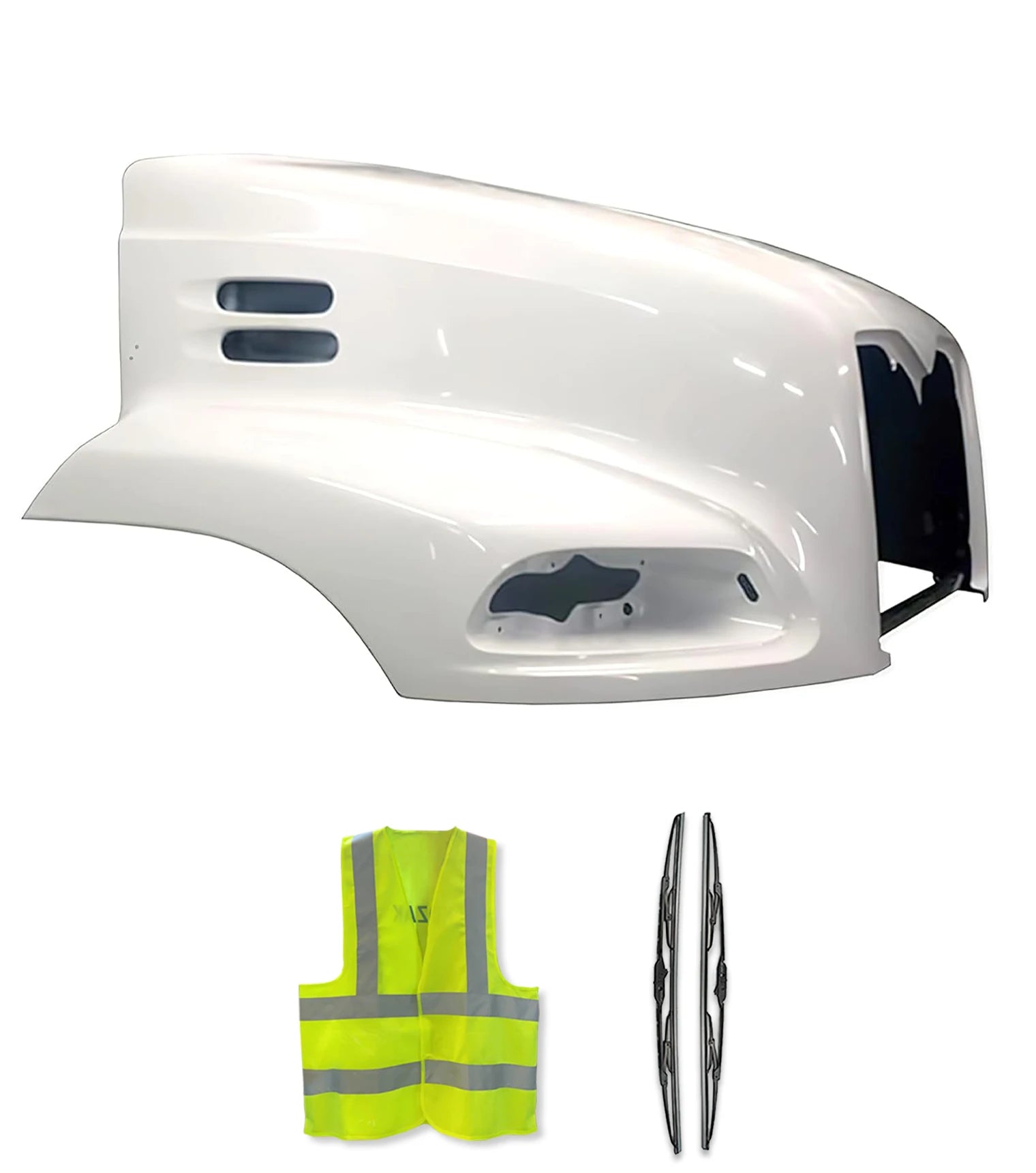 Hood Shell Fiberglass 2007+ Mack Vision CX CXN CXP CXU Granite SBA