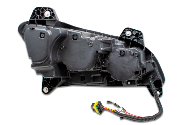 Headlight LED Black Driver 2022 2023+ Peterbilt 579