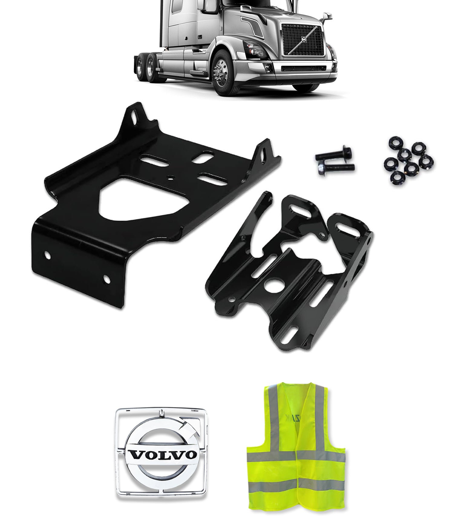 Bumper Bracket Set 2004-2017 Volvo VNL