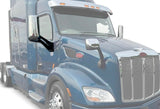 Door Mirror with Arm Chrome Passenger 2013-2021 Peterbilt 579