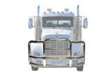 Full Front Grille Bumper Guard Peterbilt 386
