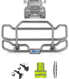 Front Grey Grille Guard Large Kenworth T440