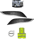 Air Hood Vents Grille Set 2018+ Volvo VNL