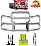 Front Steel Grille Deer Guard Herd 300 2017-2024 International RH