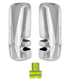 Door Mirror Covers Chrome Set Kenworth 2013-2021 T680 T880