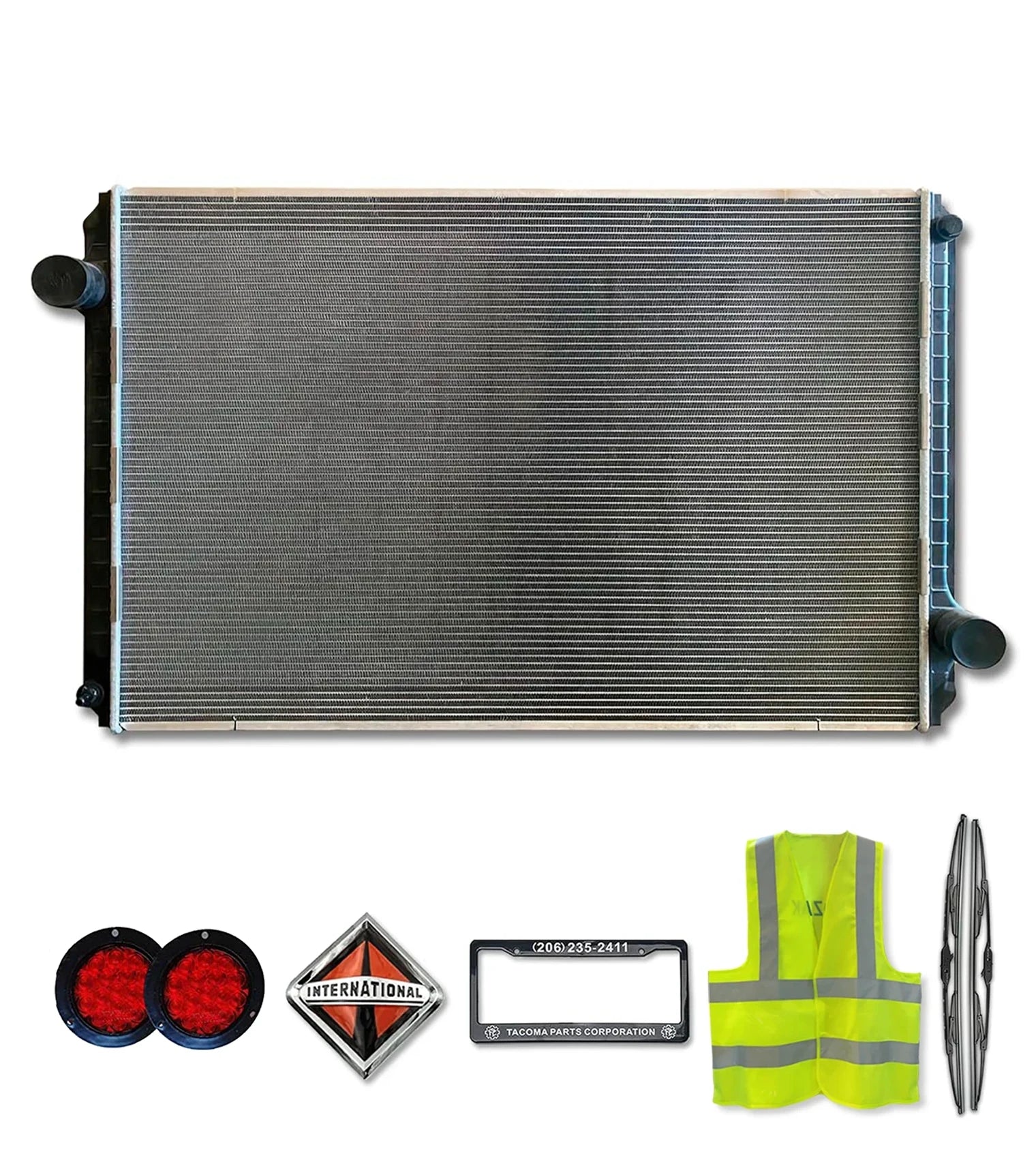 Radiator 1699668C91 International 2574 7400 9900ix 9300 5900i 9100i SBA 4800 7700