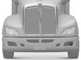 Black LED Fog Light Lamp Left Side Kenworth T660 -