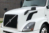 Hood Mirrors Black Set 2004-2017 Volvo VNL