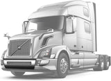 Bumper Center with Chrome Trim Set 2016-2017 Volvo VNL