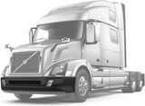 Bumper Plastic with Fog Hole Set 2016-2017 Volvo VNL