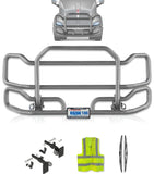 Front Grey Grille Guard Large Kenworth T700