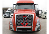 Bumper Trim Mound Middle Center 2018+ Volvo VNL VNR