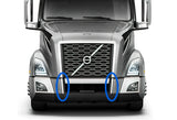 Trim Molds Middle Center Bumper Chrome 2018+ Volvo VNL