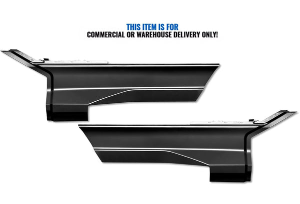 Front Step Fairing Panels with Brackets Set 2022+ Kenworth