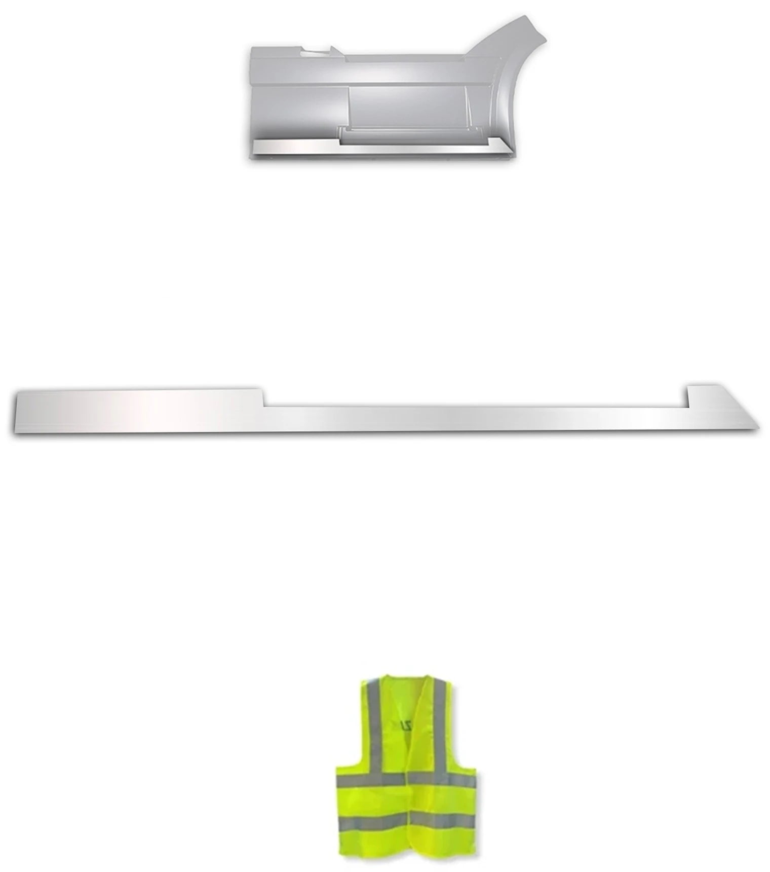 Front Panel Stripe Chrome Trim lower for Passenger Side (9R) 2004-2017 Volvo VNL
