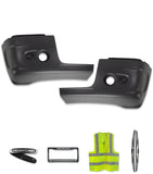 Bumper Corners With One Fog Hole Plastic Set 2005-2011 Freightliner Century 112 120