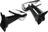 Chrome Door Mirrors Pair for Kenworth T680 T880 -